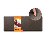 61 x 152 cm Tappetino da cucina con supporto extra, anti fatica, confortevole, impermeabile, lungo, antiscivolo, per ufficio, casa, garage (marrone Barcellona, 61 x 152 cm)