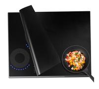 61 x 52CM Tappetino Protettivo per Piano Cottura a Induzione, Tappetino Induzione Riutilizzabile, Tappetino Piano Induzione, Antiscivolo Pad Protezione multifunzionale Protezione in Silicone