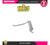61006 Silenziatore posteriore adatto a Panda Natural Power (MARCA MTS)..