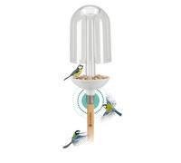 Gardena ClickUp Bird Feeder: Feeder for birds, highly transparent acrylic glass