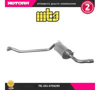 61055 Marmitta terminale adatto a Opel Zafira A (MARCA MTS)..
