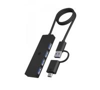 61060 4250078173946 ICY BOX IB-HUB1424-C3 USB 3.2 Gen 1 (3.1 Gen 1) Type-A + Typ
