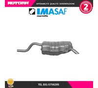 611207 Silenziatore posteriore Renault Clio II (MARCA IMASAF)..