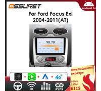 9 "10.33'' Carplay 4G 2 Din autoradio Android per Ford Focus 2004-2011 Exi AT Auto Multimedia Player P1 Silver