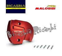 6126 - PRESA D'ARIA ROSSA COPERCHIO TRASMISSIONE MALOSSI PIAGGIO APRILIA GILERA