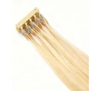 #613,10 in/25cm,Estensioni in Capelli Umani di Seconda Generazione No Trace Blonde 6D, Estensioni Capelli 6D Invisibili, Capelli Vergini Lisci per Donne, Riutilizzabili - 5 File 40 g