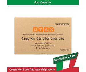 613010010 Utax CD 1230 Kit Copia Nero