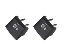 61312822518 2X Freno Di Stazionamento P Interruttore Del Tasto Della Copertura Di Ricambio Per BMW Per 5 7 X3 F01 F02 F10 F18 F20 F25 2010-2017 Attuatore freno stazionamento