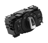 61319169406 Interruttore comando fari for BMW Serie 1 3 E82 E90 X1 E84 | Sostituisce 61319169406. Interruttore controllo fendinebbia, plastica nera