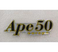 613927 TARGHETTA ADESIVA ANTERIORE PIAGGIO APE 50