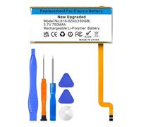 616-0232 - Batteria da 750 mAh per iPod 5th - 7th Generation Video Classic A1136 A1238 6. 80 GB 6,5. 120 GB 7th 160 GB 5th 30 GB con kit di riparazione