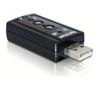 DELOCK 61645 - Scheda audio, esterna, adattatore, USB 2.0, 3,5 mm