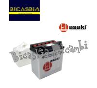6165 - BATTERIA ASAKI CB12AL-A2 YB12AL-A2 12V 12AH CON LIQUIDO A CORREDO