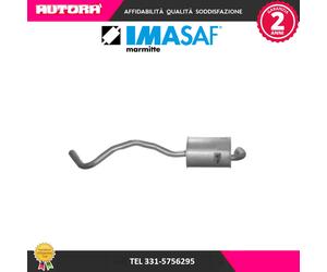 617007 Silenziatore posteriore Renault Megane II (MARCA IMASAF)..
