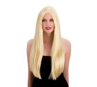 61cm lungo Dritto Parrucca Donna Costume Accessorio Nero Biondo Marrone Deluxe
