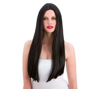 61cm lungo Dritto Parrucca Donna Costume Accessorio Nero Biondo Marrone Deluxe