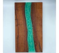 61cm x 38.1cm Centro Table Top Epossidica Legno Tavolo,Custom Order,Resina