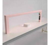 62.01IN Lampada per Unghie a Mezzaluna, Lampada da Scrivania Dimmerabile con Manopola e Display, 3000K-6000K, Lampada Professionale per Manicure Ufficio Studio Lettura (Porta USB)(Pink)