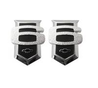 62-64 Nova Chevy II FENDER Protezione Emblema, Coppia Nuovo Trimparts 63