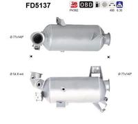 62 KW 84 CV FAP PER VW Transporter VI SFD, SFE, SFL, SFZ, SJ 2.0 TDI