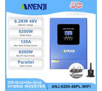 6200W/11000W Ibrido Solare Inverter Off Grid MPPT 60A/12V 100A/24V 120A/48V WIFI