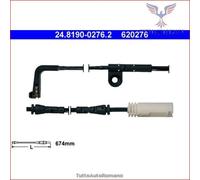 620276 Sensore contatto usura freni Ate Anteriore per BMW 6 E64 M6 E63 M 5 E61