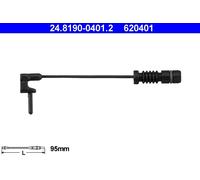 SENSORE PASTIGLIE FRENO ANT ATE MERCEDES-BENZ CLASSE S 300 132KW 86>91 248190...