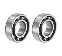 6205 cuscinetti a sfera profondi 25x52x15mm CN Open Type acciaio cromato 2pcs