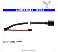 620954 Sensore contatto usura freni Ate Anteriore per PORSCHE CAYENNE