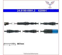 620991 Sensore contatto usura freni Ate Posteriore per BMW 5 G30 F90 540 530 52