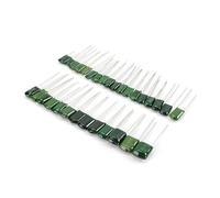 620pcs/lot 100V Polyester Film Capacitor 31 values Fixed Capacitor 2A102J-2A822J Set of capacitors electronic components AUOQKQUT