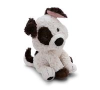 62145 - Morbido cane di peluche, per coccole e giochi, per bambini e adulti, ottima idea regalo, 25 cm, bianco