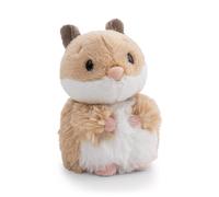 62160 - Morbido Criceto di Peluche, da coccolare e con Cui Giocare, per Bambini e Adulti, Fantastica Idea Regalo, 12 cm, Marrone