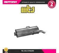 62310 Marmitta terminale scarico adatto a Peugeot 106 (MARCA-MTS)..
