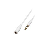 62360 Cavo Jacka 3,5 mm 4 pin maschio, Jack 3,5 mm 4 pin buste 1 m Goobay
