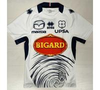 6243 ERREA MAGLIA GARA AWAY 2018 UOMO AGEN RUGBY SPORTING UNION AGEN FRANCIA