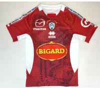 6251 ERREA MAGLIA GARA COPPA 2018 UOMO AGEN RUGBY SPORTING UNION AGEN FRANCIA