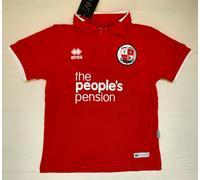 6274 ERREA MAGLIA GARA HOME BAMBINO CALCIO CRAWLEY TOWN FOOTBALL CLUB LIGUE TWO