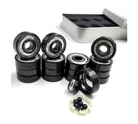 627z Cuscinetto for Pattini artistici 7x22x7mm 6 Cuscinetti a Sfere in Ceramica Pattini Quad Pattini a rotelle Pattinaggio Artistico Cuscinetti 627 Abec-11(16pcs Si3n4 627z)