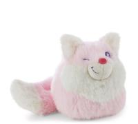 62834 - Morbida Volpe di Peluche, da coccolare e con Cui Giocare, per Bambini e Adulti, Fantastica Idea Regalo, 10 cm, Rosa