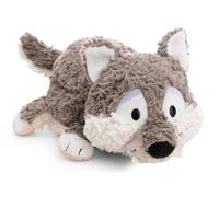 62847 - Peluche Reversibile 2 in 1 di Pecora e Lupo, in Morbido Tessuto Peluche, per Coccole e Giochi, per Bambini e Adulti, Ottima Idea Regalo, 25 cm, Beige