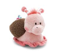 62890 - Morbida chiocciola di peluche con noce di cocco, per coccole e giochi, per bambini e adulti, fantastica idea regalo, 15 cm, rosa