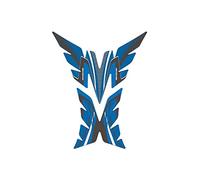 6292 - adesivo di protezione per serbatoio radical compatibile con universal universal COLORE BLU