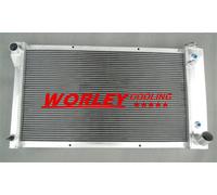 62mm 3core Aluminum RADIATOR FOR 1967-1972 CHEVY C/K Series Pickup Trucks 68 69