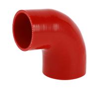 63-76mm 2.48"-2.99" ID 90mm 3.54" Lungo 90 gradi Tubo flessibile silicone rosso