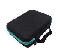 63 griglia Essence Oil Custodia da trasporto Sunproof rettangolare cerniera grande capacità maniglia viaggio dispenser borsa organizer blu
