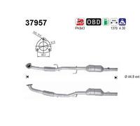 63 KW 85 CV CATALIZZATORE PER VW Polo 6R1, 6C1 1.4