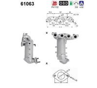 63 KW 86 CV CATALIZZATORE PER Hyundai i20 PB, PBT 1.2