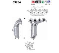 AS Catalizzatore per VW Golf V 1K1 1.4 16V Polo 9N_5M1 521 Seat Ibiza IV 6J5
