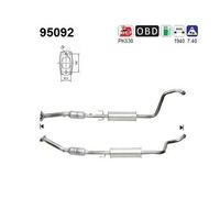 63 KW 86 CV CATALIZZATORE PER Toyota Yaris P1 1.3